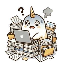 カセギー - 経営データの分析に追われている様子